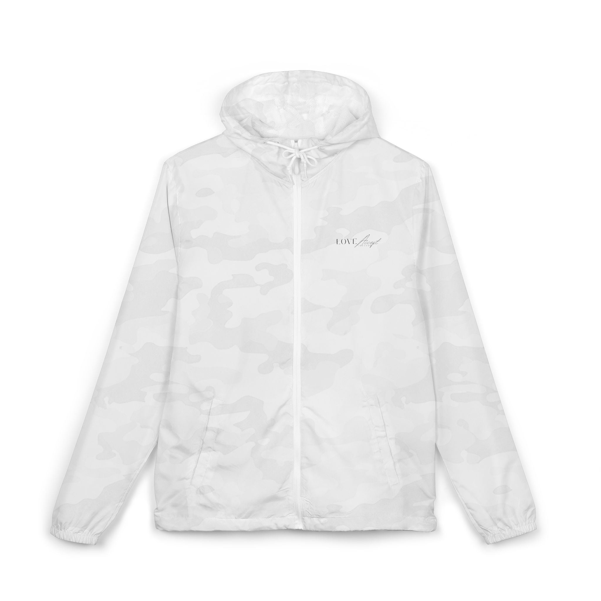 Unisex Full-Zip Windbreaker Jacket