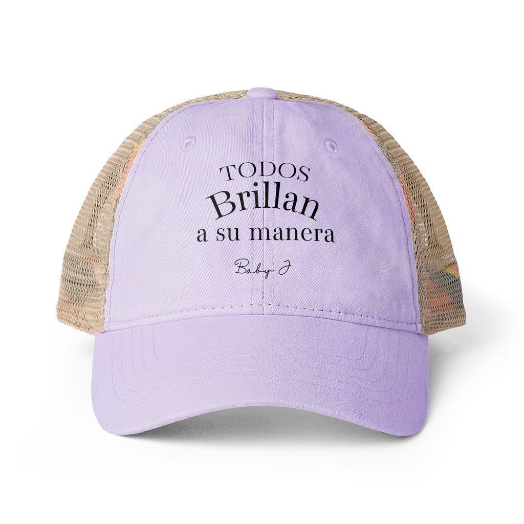 Women's Washed Mesh-Back Cap