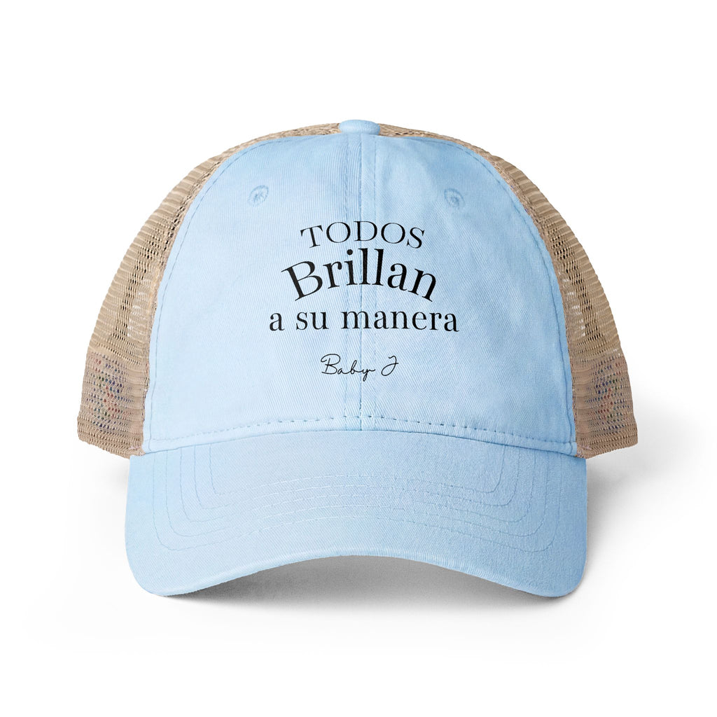 Women's Washed Mesh-Back Cap