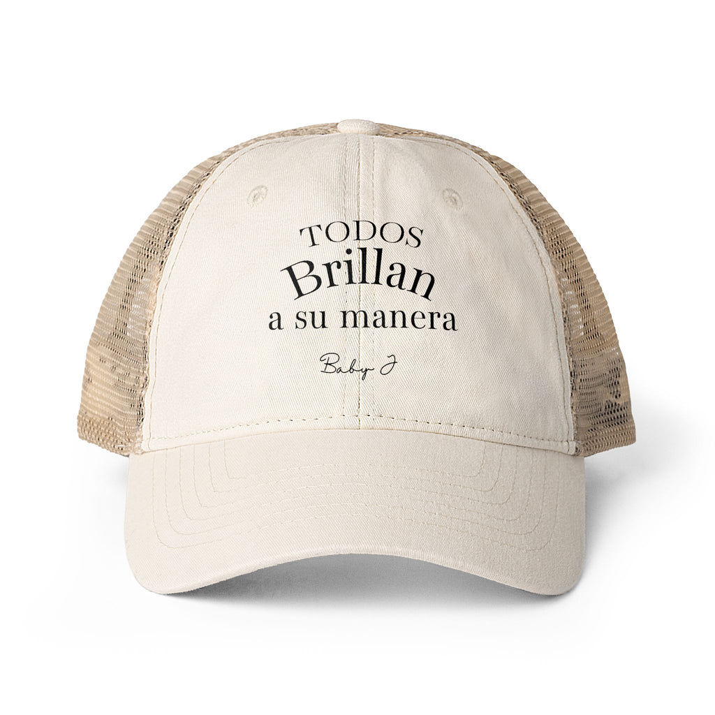 Women's Washed Mesh-Back Cap