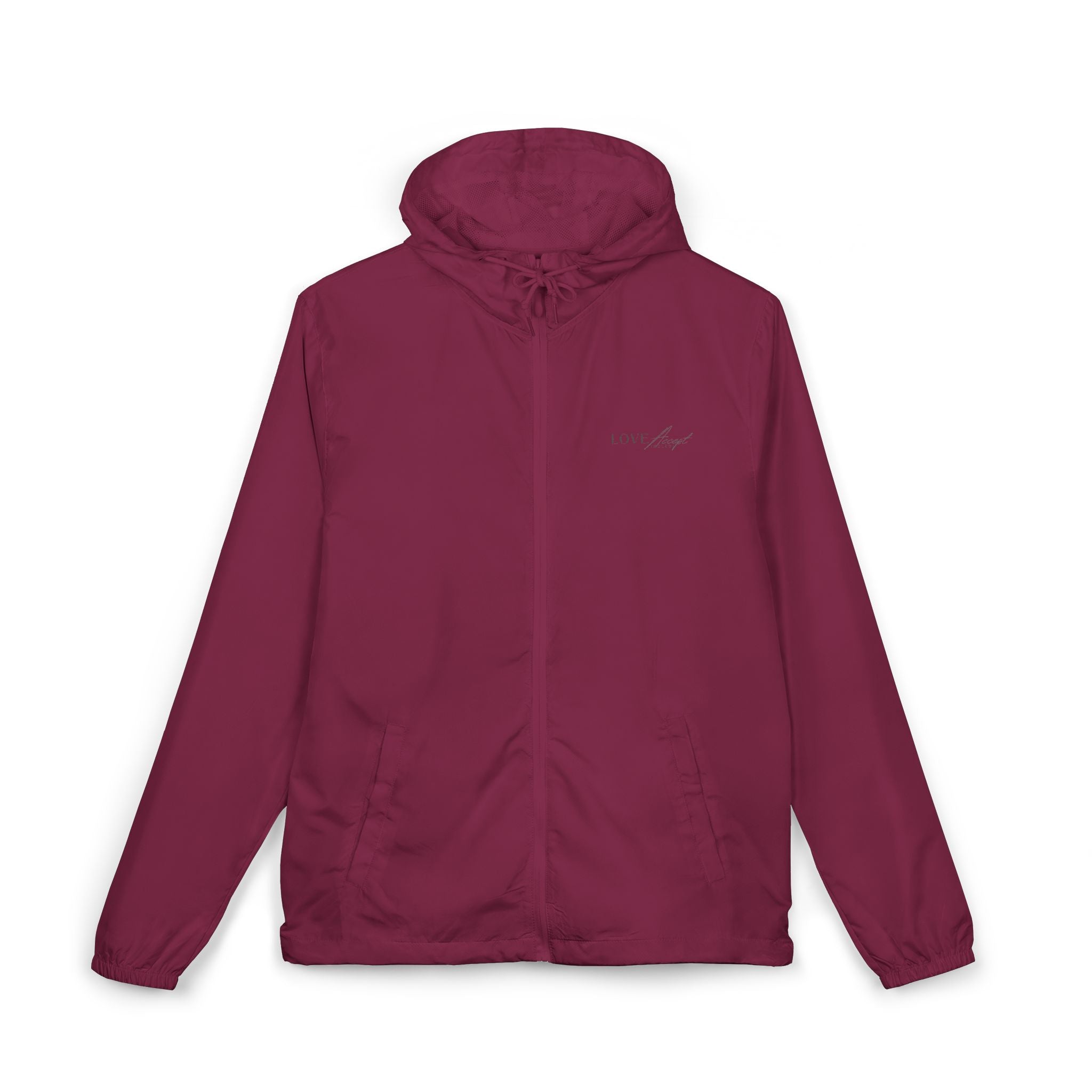Unisex Full-Zip Windbreaker Jacket