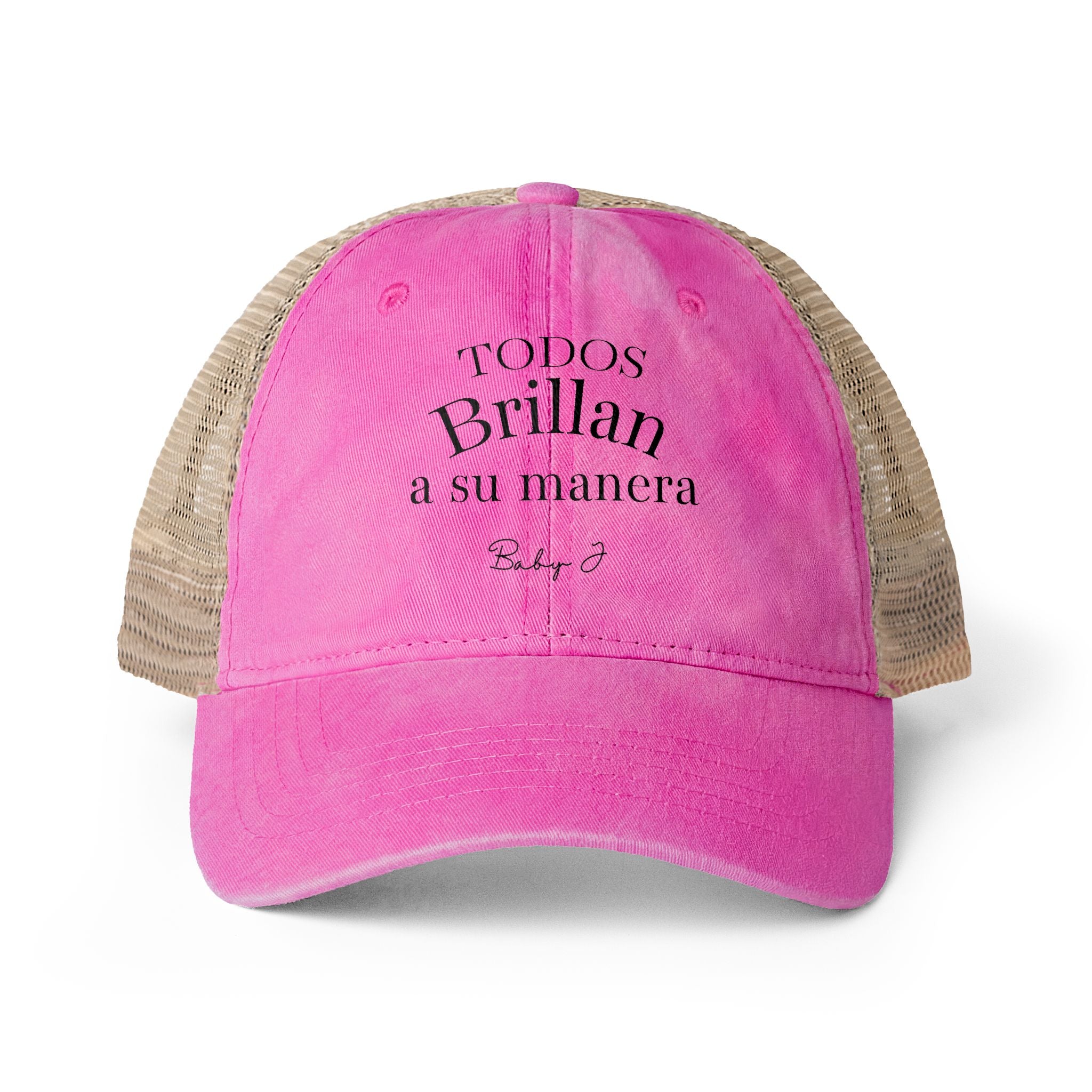 Women's Washed Mesh-Back Cap