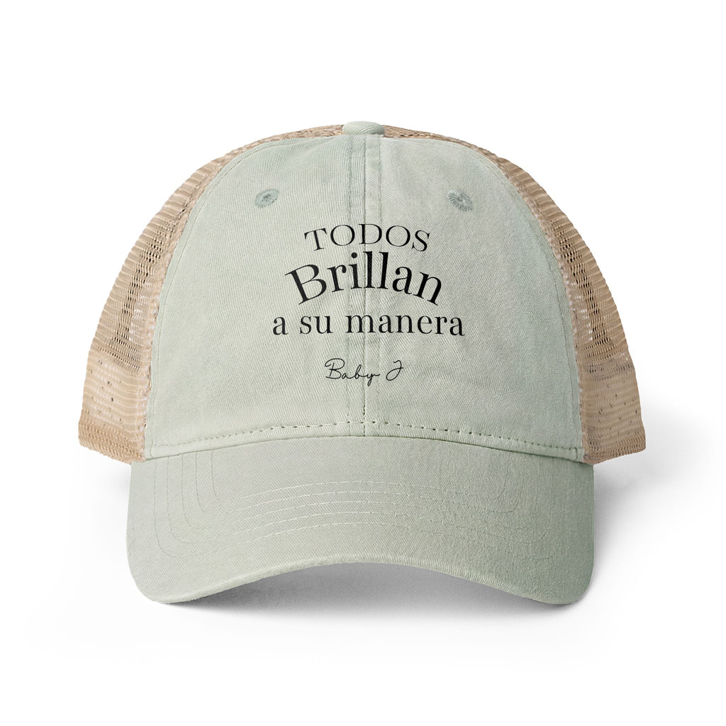 Women's Washed Mesh-Back Cap