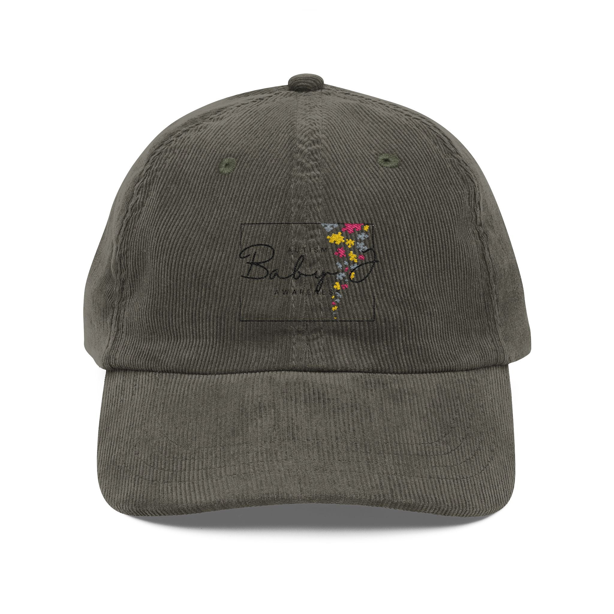 Vintage Corduroy Cap (Embroidery)