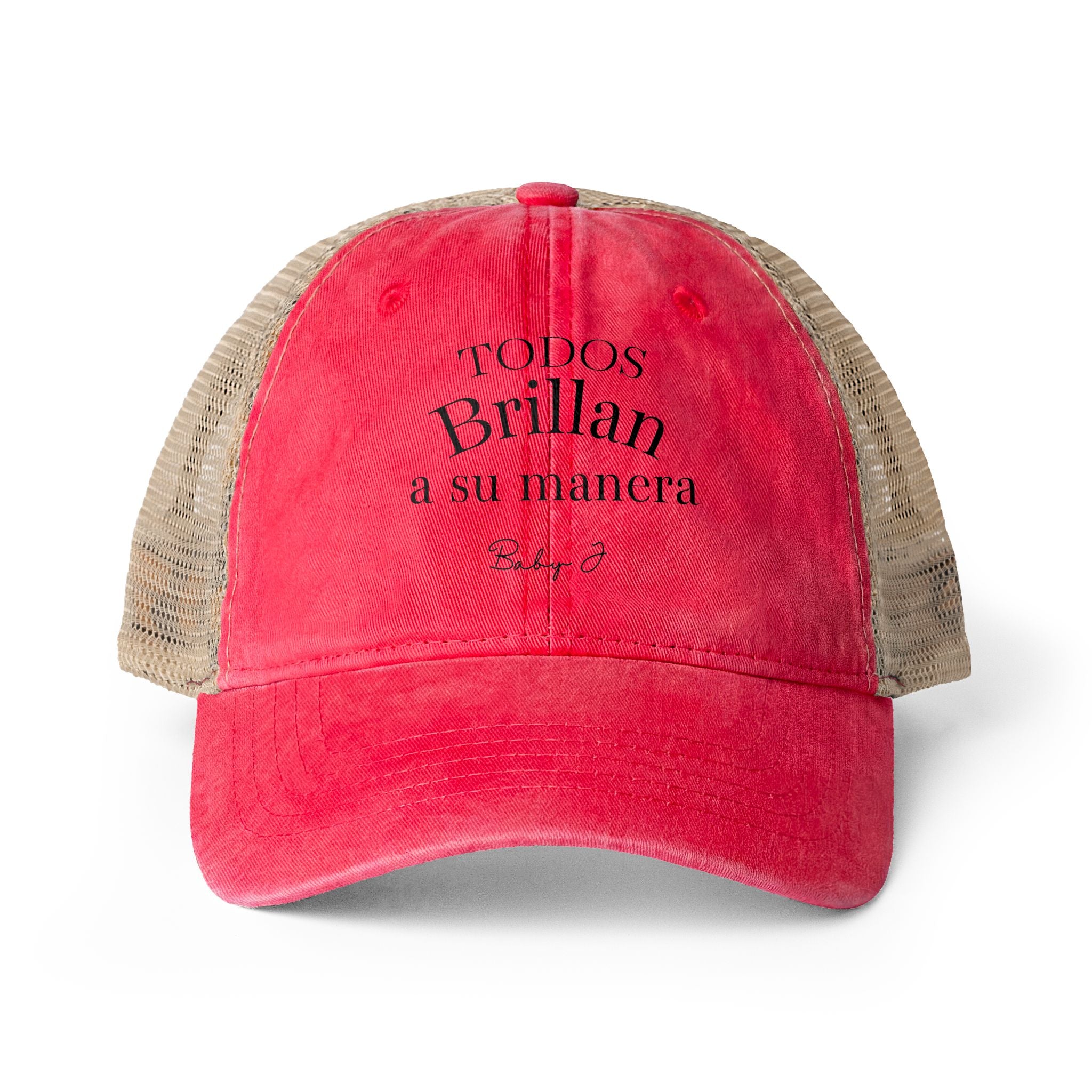 Women's Washed Mesh-Back Cap