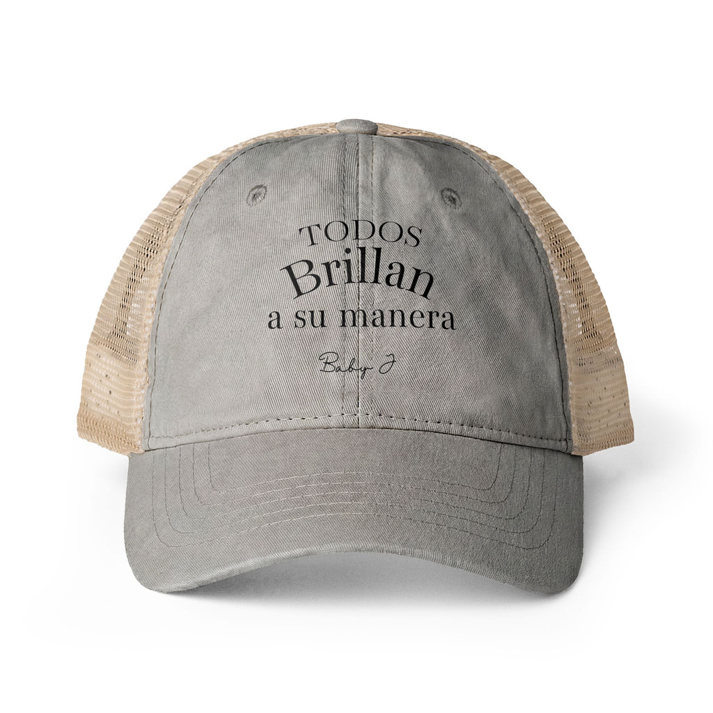 Women's Washed Mesh-Back Cap